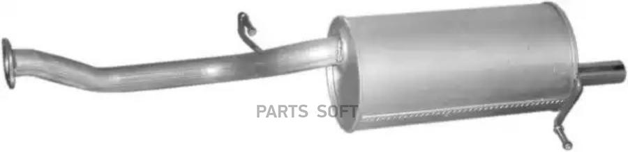 

POLMOSTROW 4606 Глушитель задняя часть 1шт