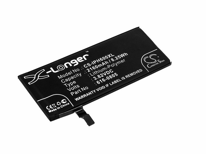 

Аккумулятор для Apple iPhone 6 616-0804, 616-0805 2160mAh