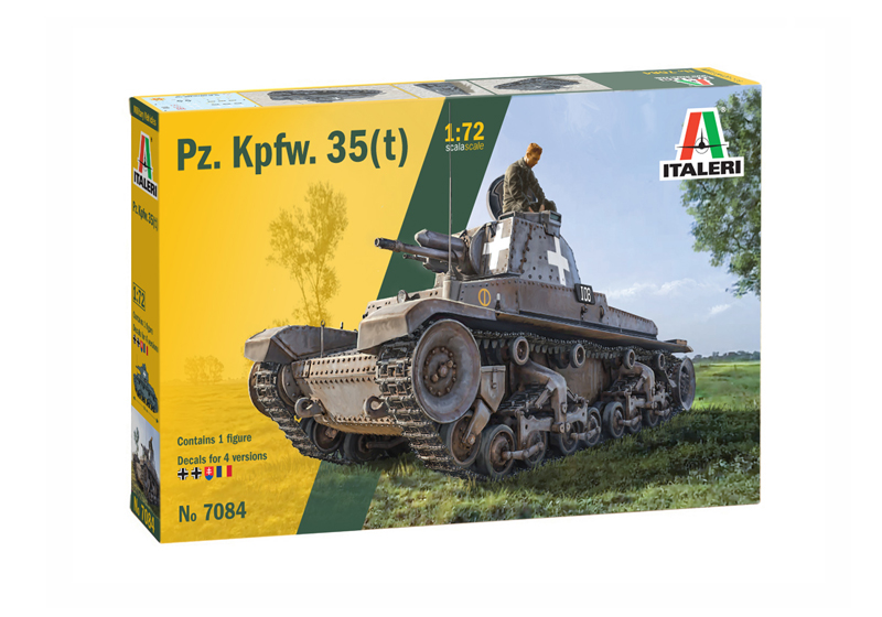 

Сборная модель Italeri 1/72 Танк Pz. Kpfw. 35(t) 7084