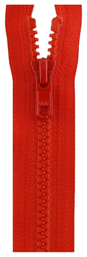 

Застежка-молния YKK 4335956/65, 820 алый тип 5 (5,7мм), разъемная, длина 65см, Красный