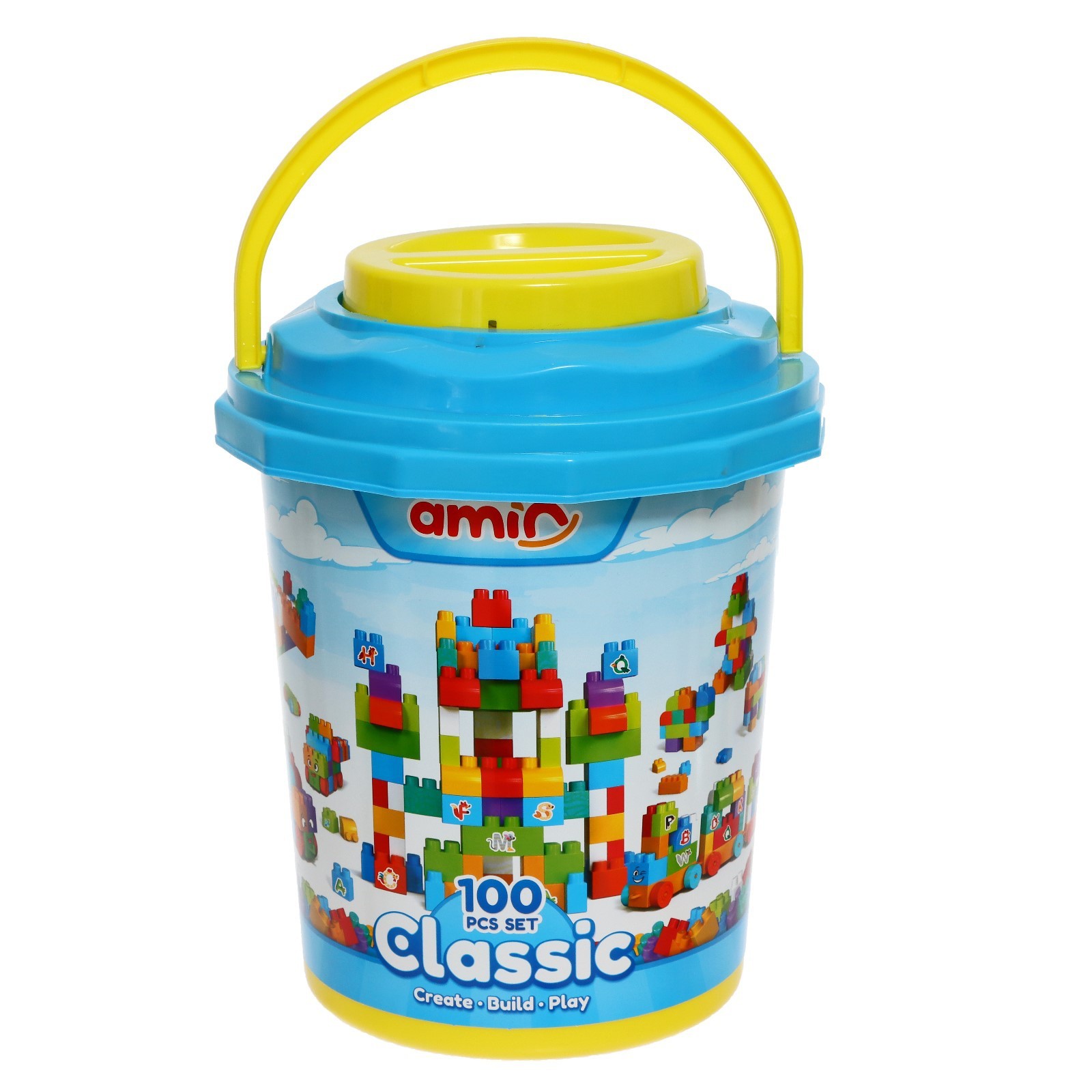 Конструктор Amin, Classic №100, 9945174 конструктор toy mix в ведре 80 rrb 77