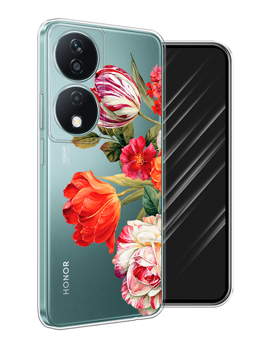 

Чехол Awog на Honor X7B "Весенний букет", Красный;розовый;зеленый, 6123350-1