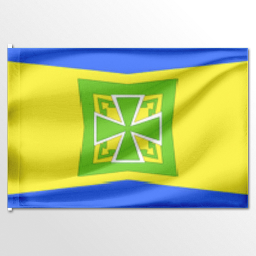 

Флаг ЦТП ФЕНИКС Темижбекского сельского поселения 135x90 см, 875-135x90