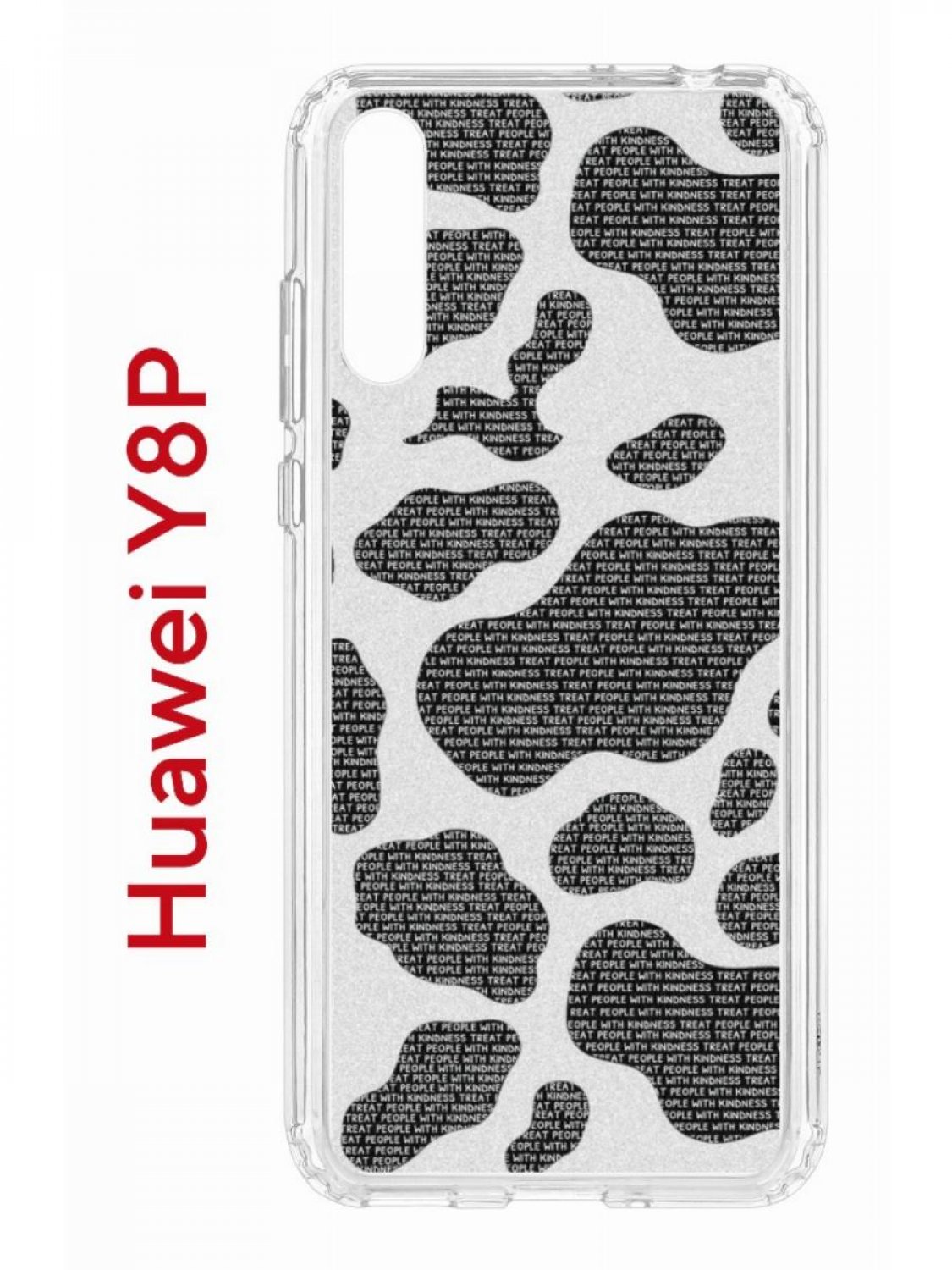 Чехол на Huawei Y8P,P Smart S 2020,Honor 30i Kruche Print Доброта, противоударный бампер