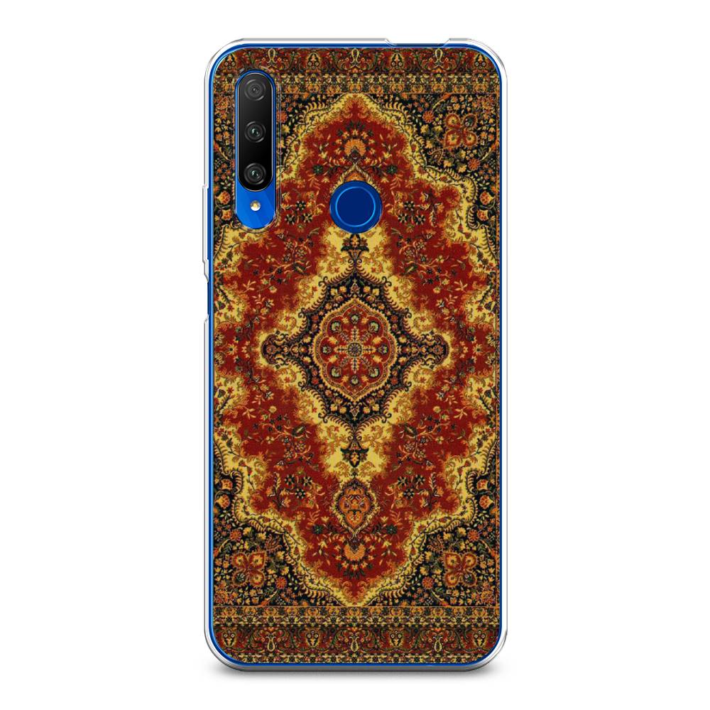 

Чехол на Huawei Honor 9X Premium "Ковер", Коричневый;золотистый;красный, 610650-3