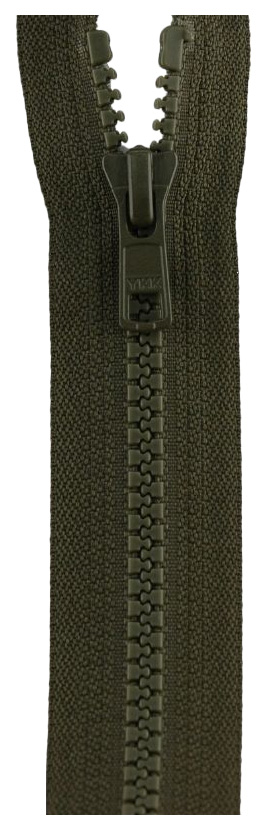 

Застежка-молния YKK 4335956/65, 078 темно-оливковый тип 5 (5,7мм), разъемная, длина 65см