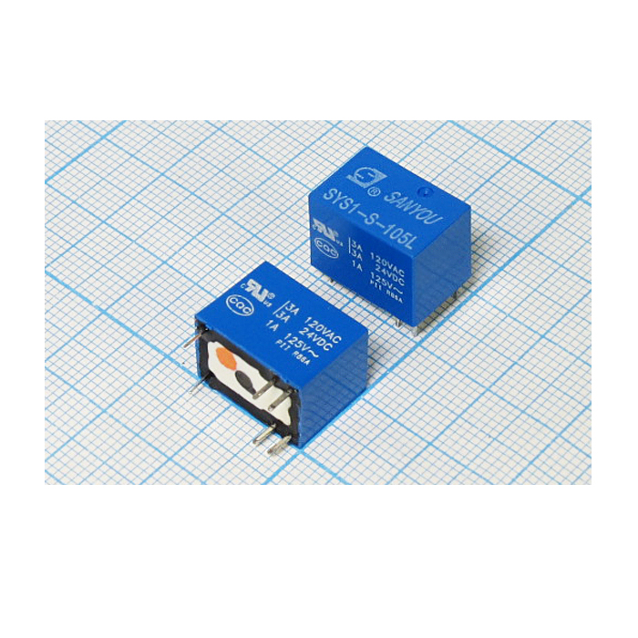 

2 шт Реле 5V SYS1-S-105L, Реле SYS1-S-105L