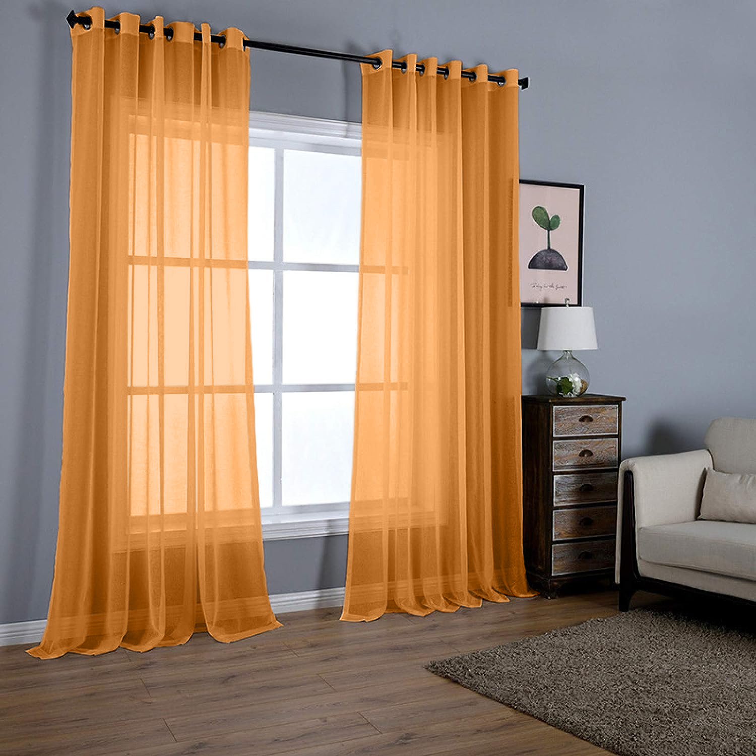 

Тюль Глубокое Озеро Т-ЛЮВ-1 300x230 карамельный 2шт, Т-ЛЮВ-1