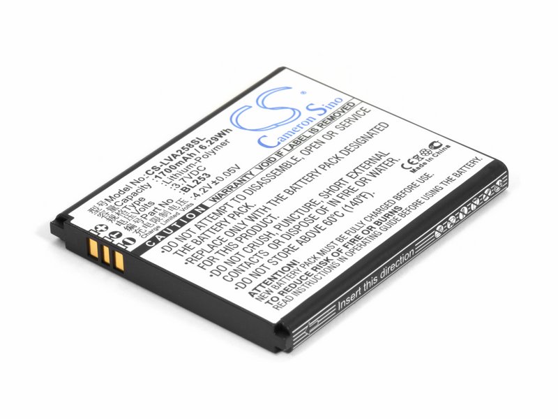 

Аккумулятор для телефона Lenovo A1000, A2010, A2580 BL253