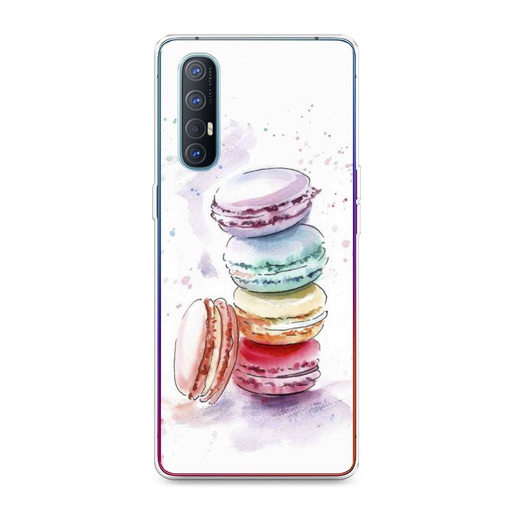 

Чехол Awog на Oppo Reno 3 Pro "Пирамидка макарони 2", Разноцветный, 252550-10