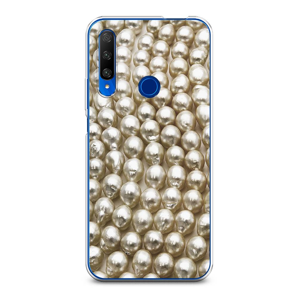 

Чехол на Huawei Honor 9X Premium "Жемчуг", Бежевый, 610650-3