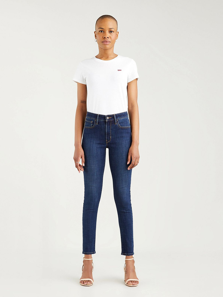 

Джинсы женские Levi's 721 High Rise Skinny синие 26/32, Синий, 721 High Rise Skinny