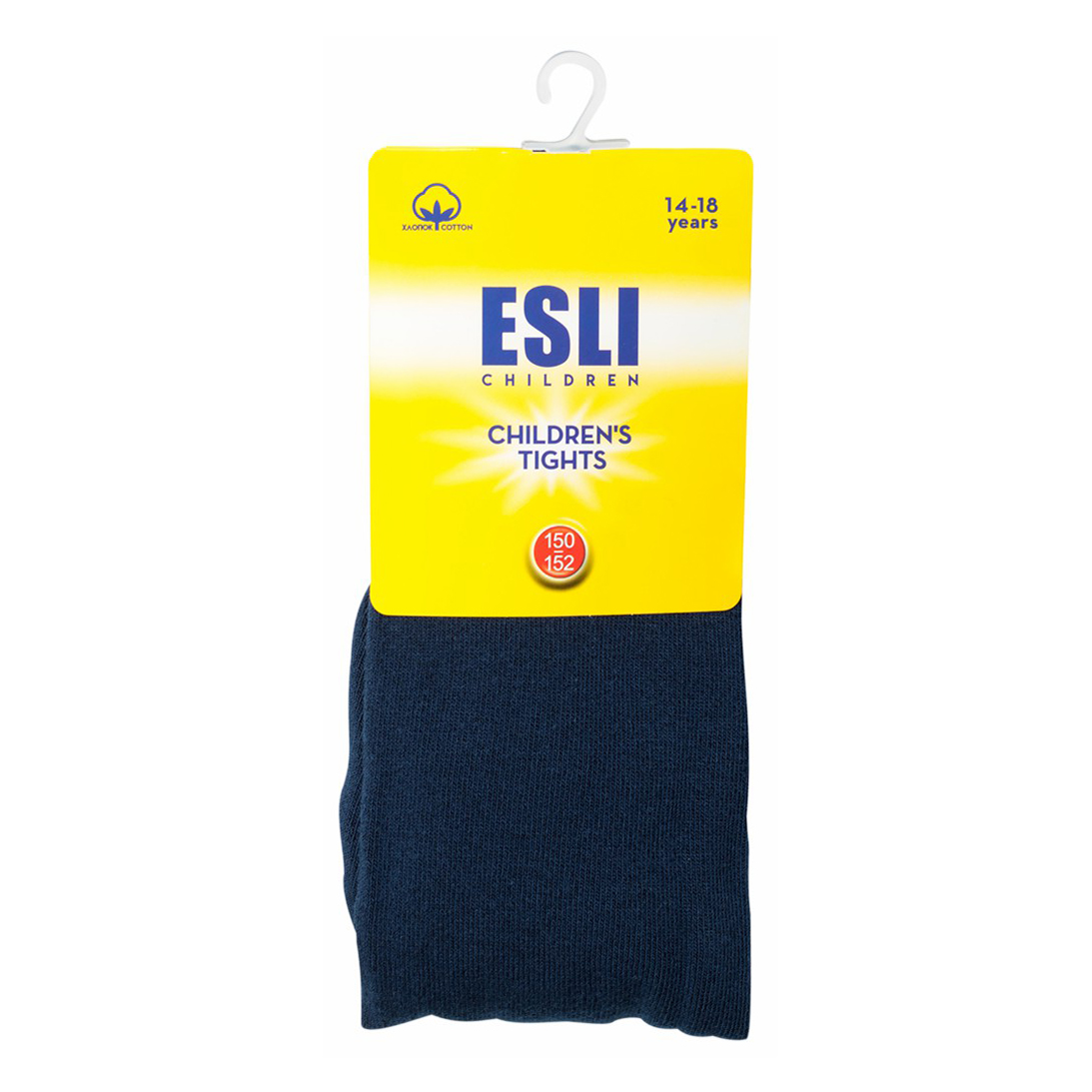 

Колготки для мальчиков Esli хлопок темно-синие р 116-122 см, Синий, 16580766