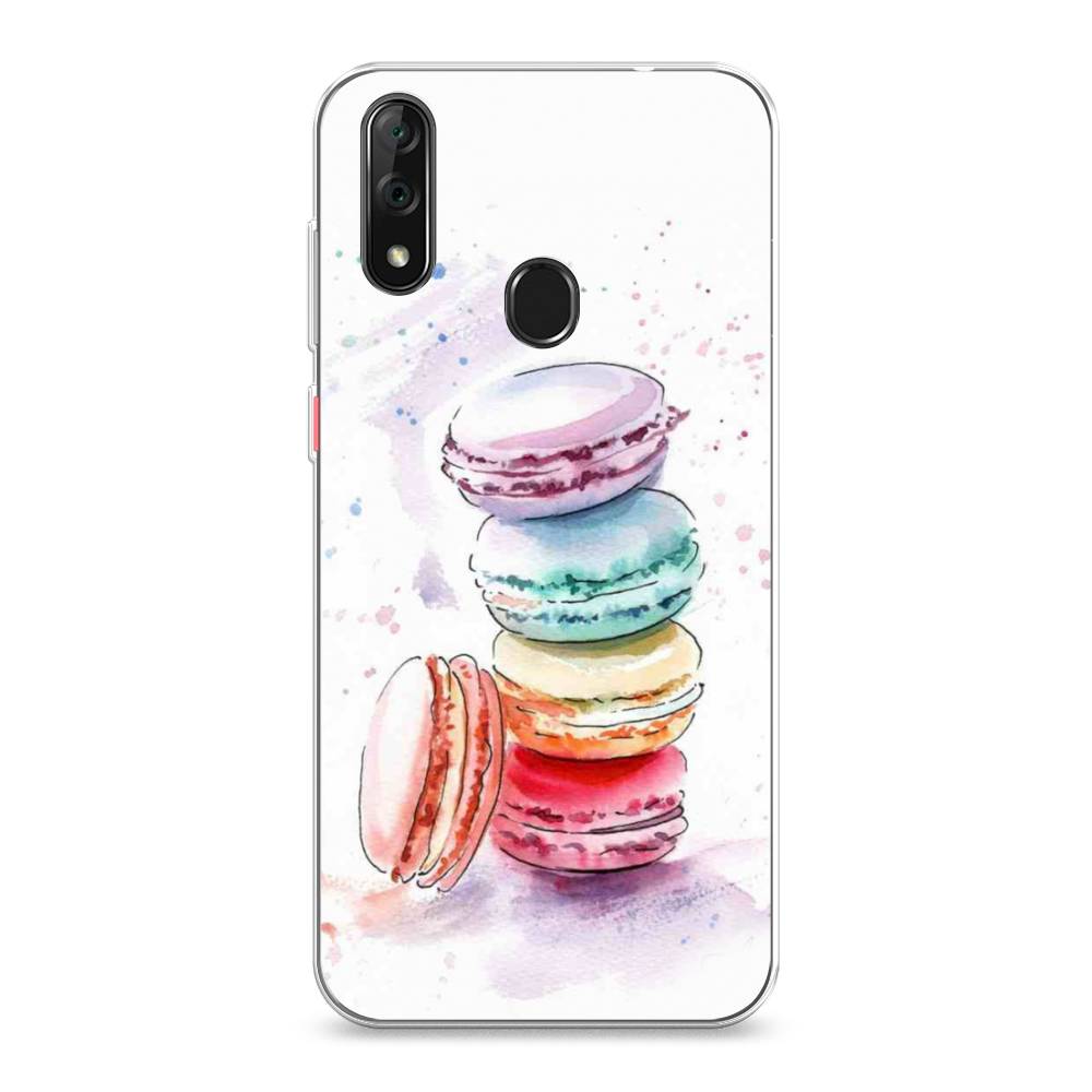 

Чехол Awog на ZTE Blade V10 / ЗТЕ Блэйд V10 "Пирамидка макарони 2", Разноцветный, 132750-10