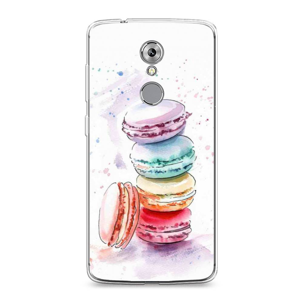 

Чехол Awog на ZTE Axon 7 / ЗТЕ Axon 7 "Пирамидка макарони 2", Разноцветный, 131450-10