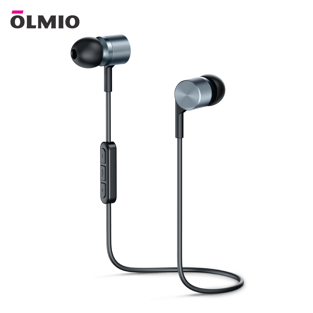 

Наушники внутриканальные беспроводные Olmio BTE-05, Bluetooth 5.0, черные