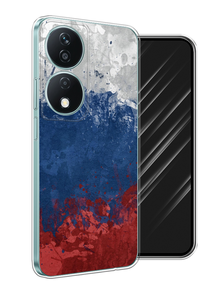 

Чехол Awog на Honor X7B "Флаг России неровный", Белый;синий;красный, 6123350-1