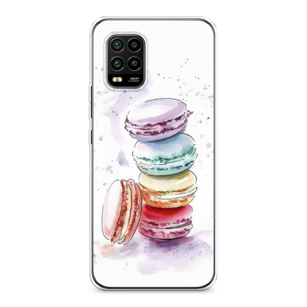 

Чехол Awog на Xiaomi Mi 10 Lite "Пирамидка макарони 2", Разноцветный, 38550-10