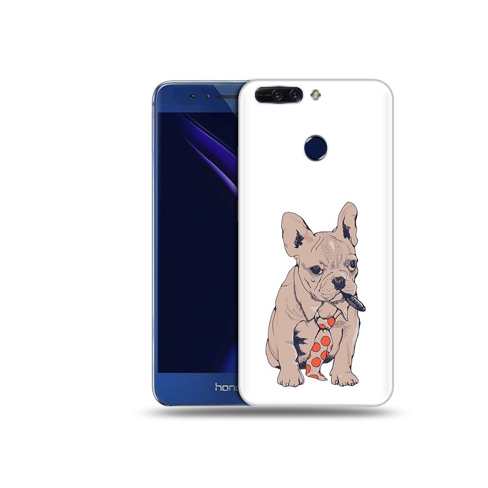 

Чехол MyPads Tocco для Honor 8 Pro бульдог с сигарой (PT66177.42.250), Tocco