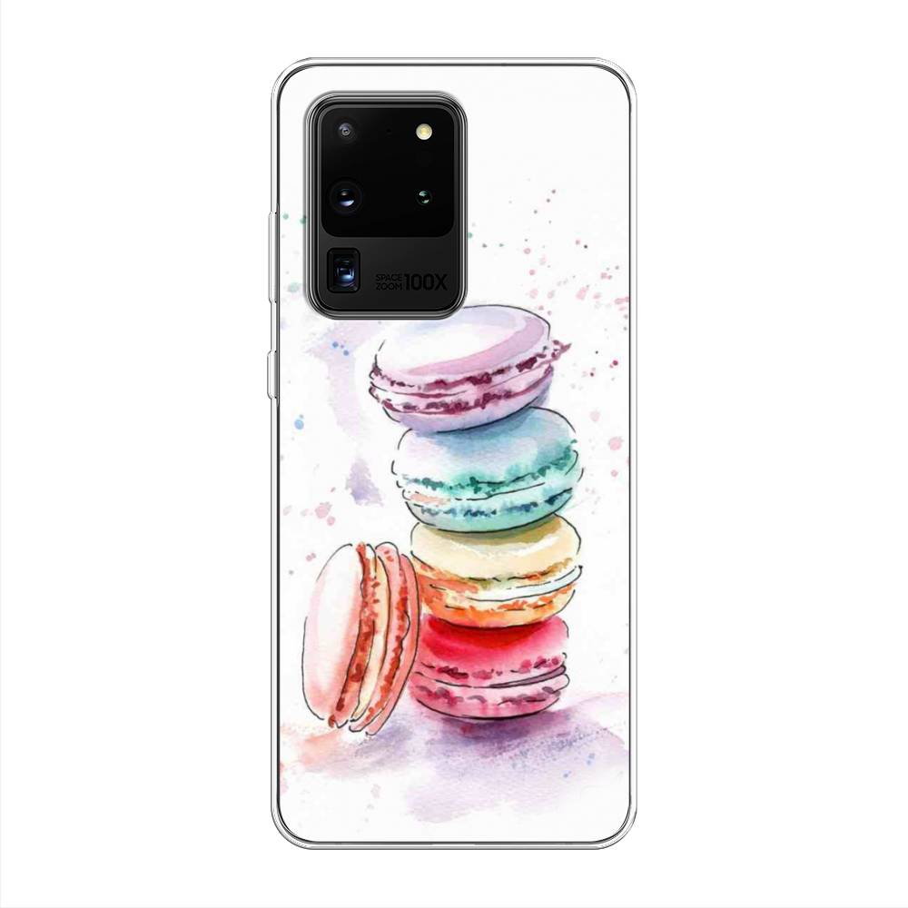

Чехол Awog на Samsung Galaxy S20 Ultra "Пирамидка макарони 2", Разноцветный, 29450-10