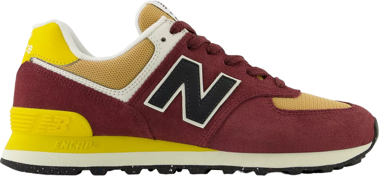 

Кроссовки унисекс New Balance 574 бордовые 10 US, Бордовый, 574