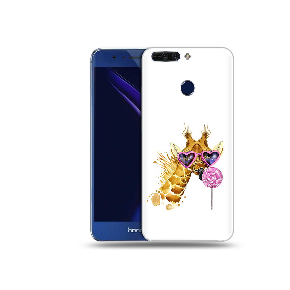 

Чехол MyPads Tocco для Honor 8 Pro акварельный жираф (PT66177.42.217), Tocco