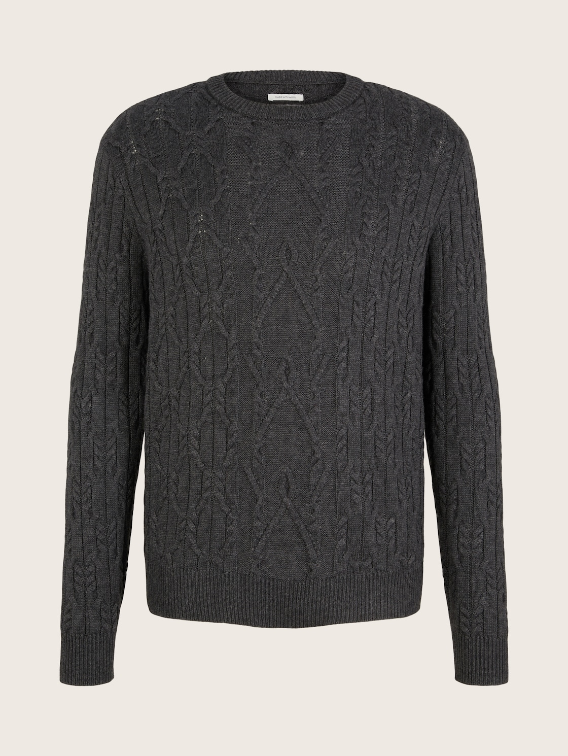 

Джемпер мужской Tom Tailor 1032306 серый 2XL, 1032306