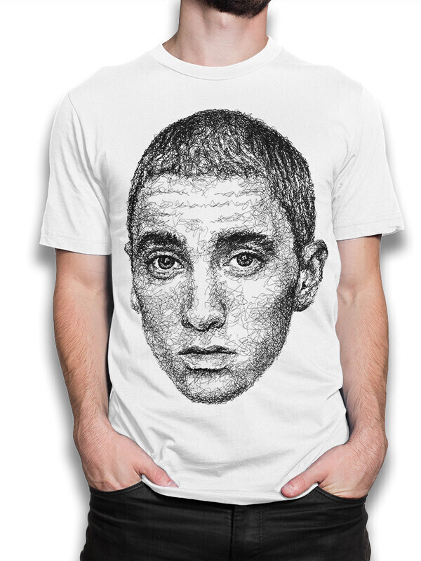 

Футболка мужская Dream Shirts Эминем 50007632 белая L, "Эминем" 50007632