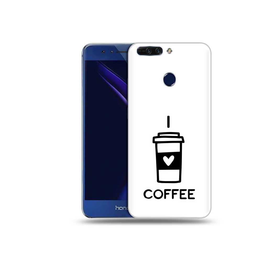 

Чехол MyPads Tocco для Honor 8 Pro Я люблю кофе (PT66177.42.206), Tocco