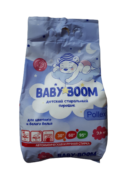 фото Стиральный порошок детский baby boom 3,6 кг