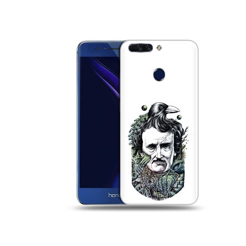 

Чехол MyPads Tocco для Honor 8 Pro Эдгар Аллан с вороном (PT66177.42.203), Tocco