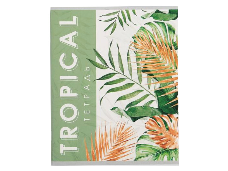 

Тетрадь общая в клетку ArtFox Tropical 5515254, 96 л., 1 шт., 5515254