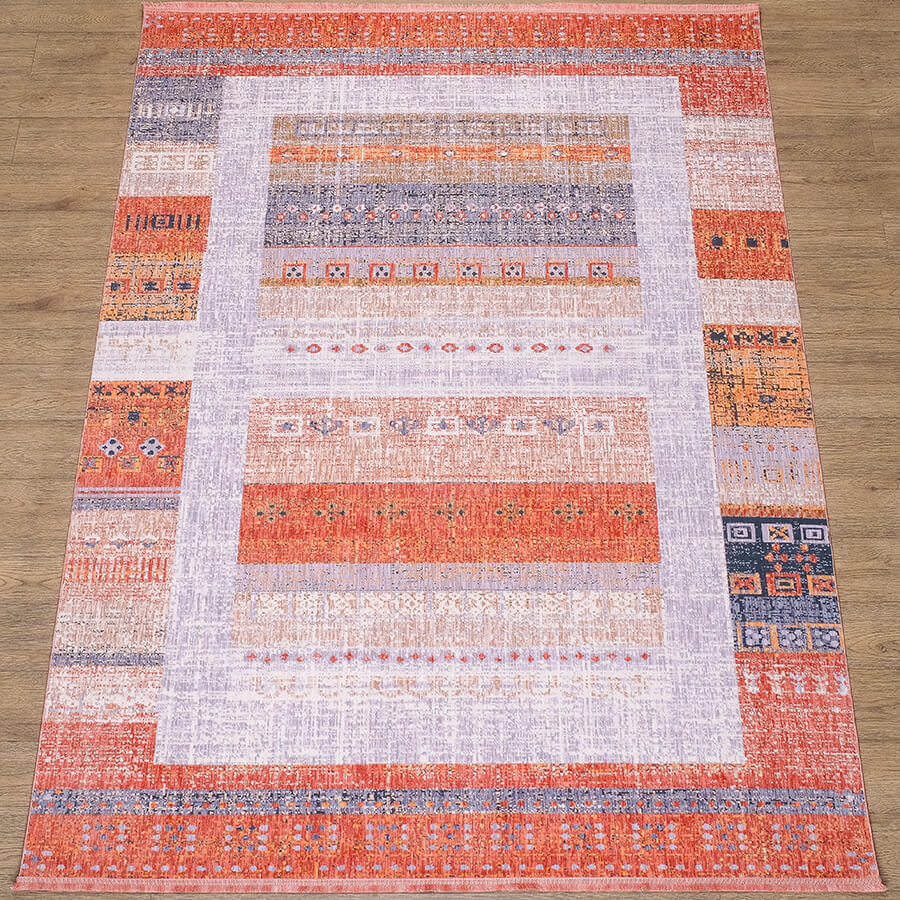 фото Ковер белка flat (b921c_p_multi_rose / p_beige) прямоугольник 1,6х2,3