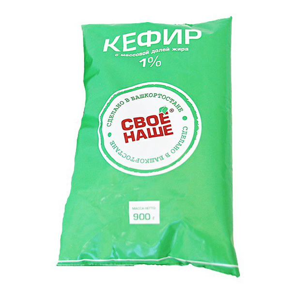 

Кефир Свое Наше 1% 900 г