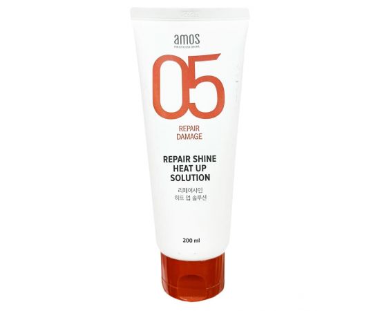 

Термозащитное средство для волос Amos Professional 05 Repair Shine Heat Up Solution, Термозащита для волос