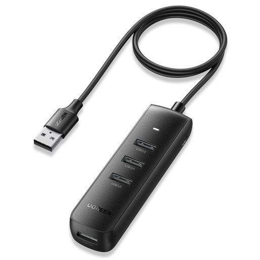 

Хаб UGREEN CM416 80657 USB 3.0 4-Port Hub, 1 м, Хаб UGREEN CM416 (80657) USB 3.0 4-Port Hub. Длина 1 м. Цвет: черный