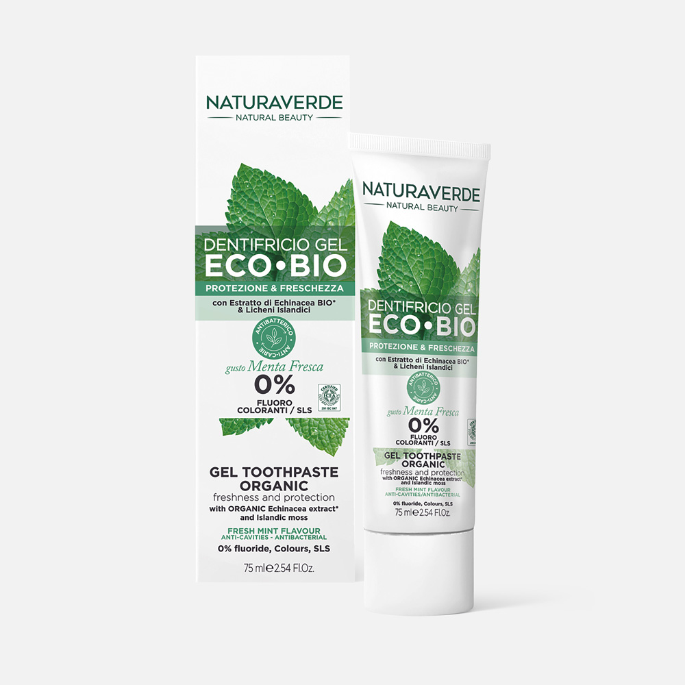 Зубная паста Naturaverde Eco-Bio Menta Fresca 75 мл