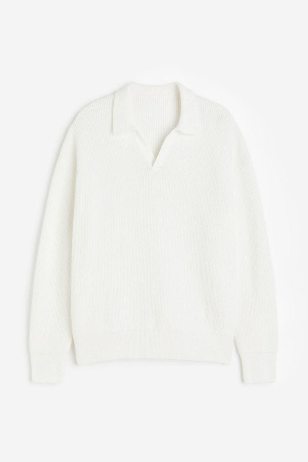 

Джемпер мужской H&M 1224892 белый M, 1224892