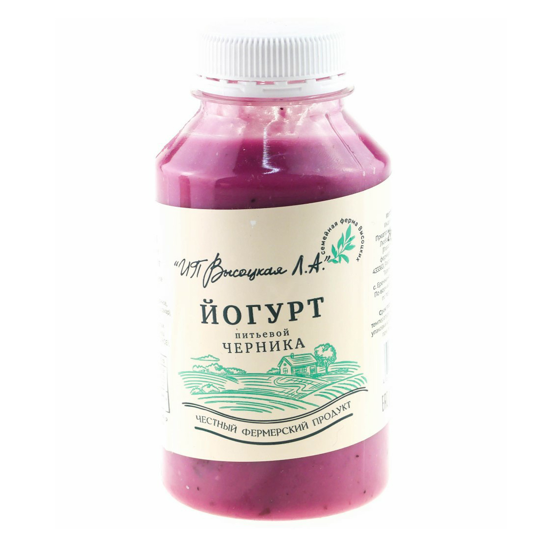 

Питьевой йогурт черника 1,5% 250 г