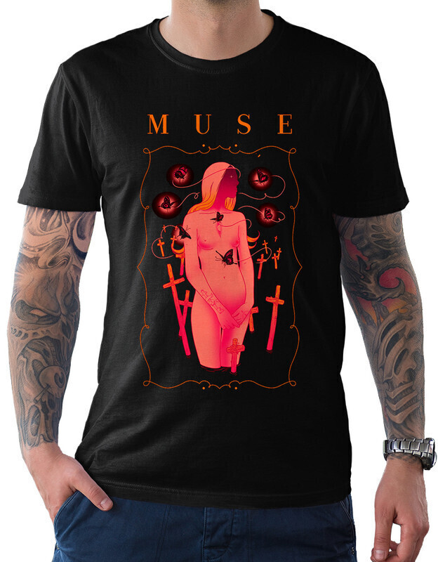 

Футболка мужская Dream Shirts Muse 50007562 черная L, "Muse" 50007562