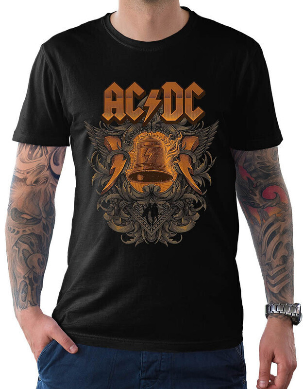 фото Футболка мужская dream shirts acdc 50007552 черная s