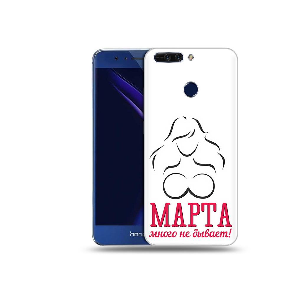 

Чехол MyPads Tocco для Honor 8 Pro 8 марта много не бывает (PT66177.42.17), Tocco