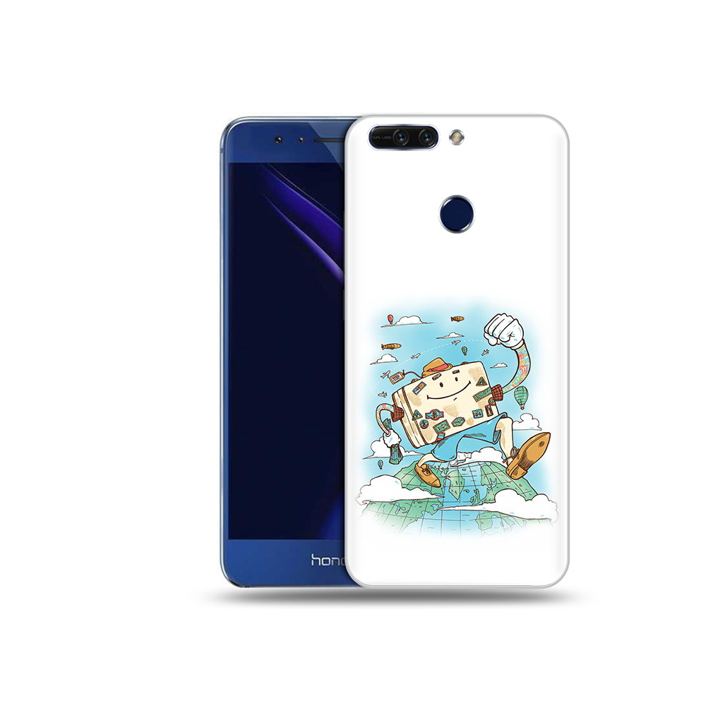 

Чехол MyPads Tocco для Honor 8 Pro Счастливый чемодан (PT66177.42.166), Tocco