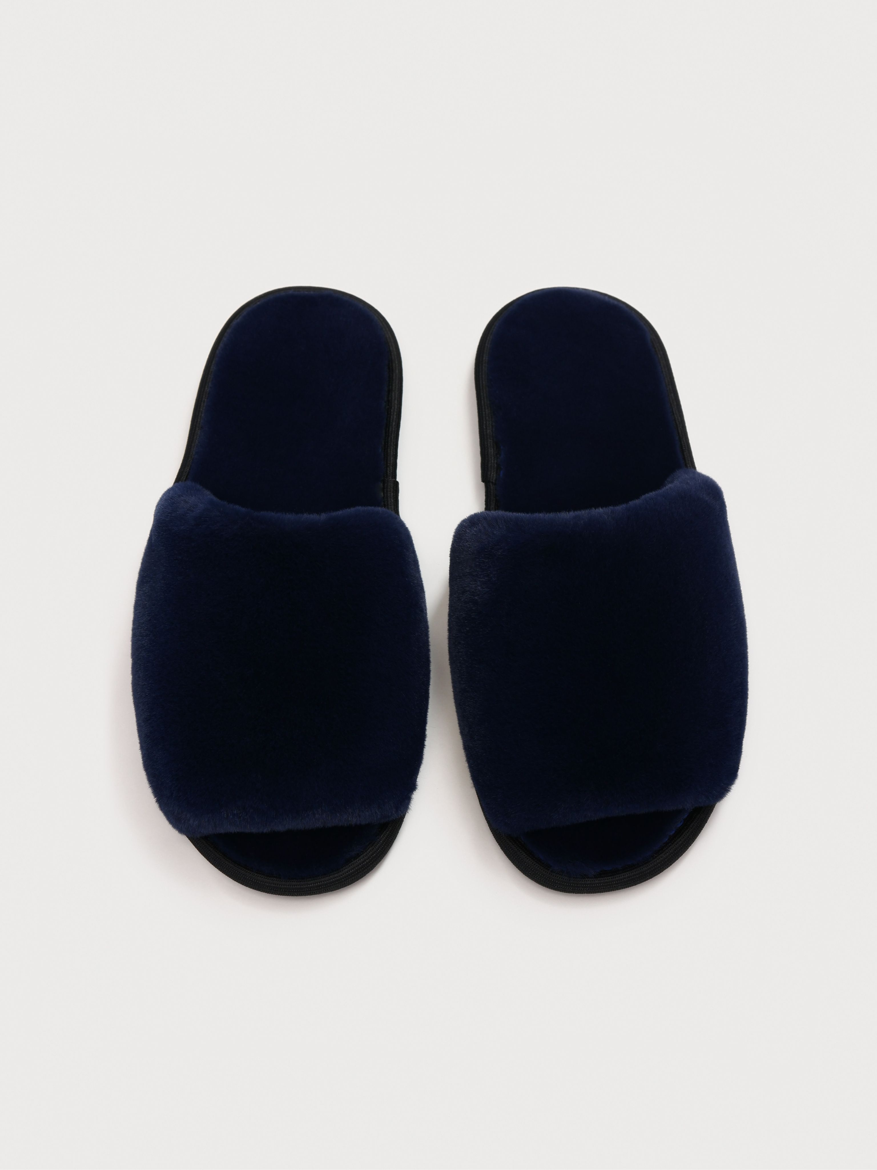 Тапочки женские ALEF 534-54 синие 36 RU