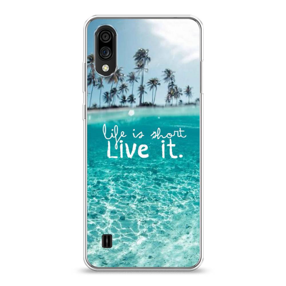 

Чехол Awog на ZTE Blade A5 (2020) / ЗТЕ Блэйд A5 (2020) "Live it", Разноцветный, 134950-7