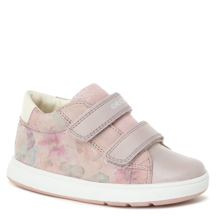 Кеды GEOX B044CC, светло-розовый, 26