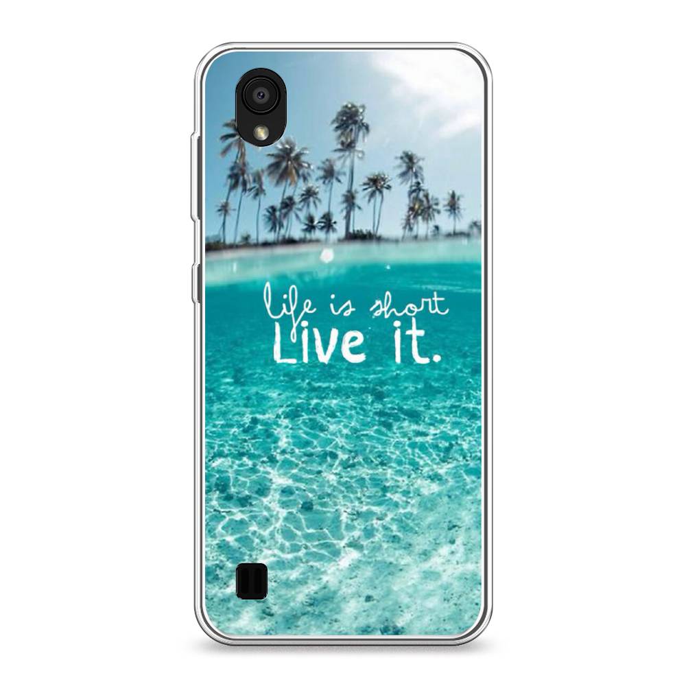 

Чехол Awog на ZTE Blade A5 (2019) / ЗТЕ Блэйд A5 (2019) "Live it", Разноцветный, 133050-7