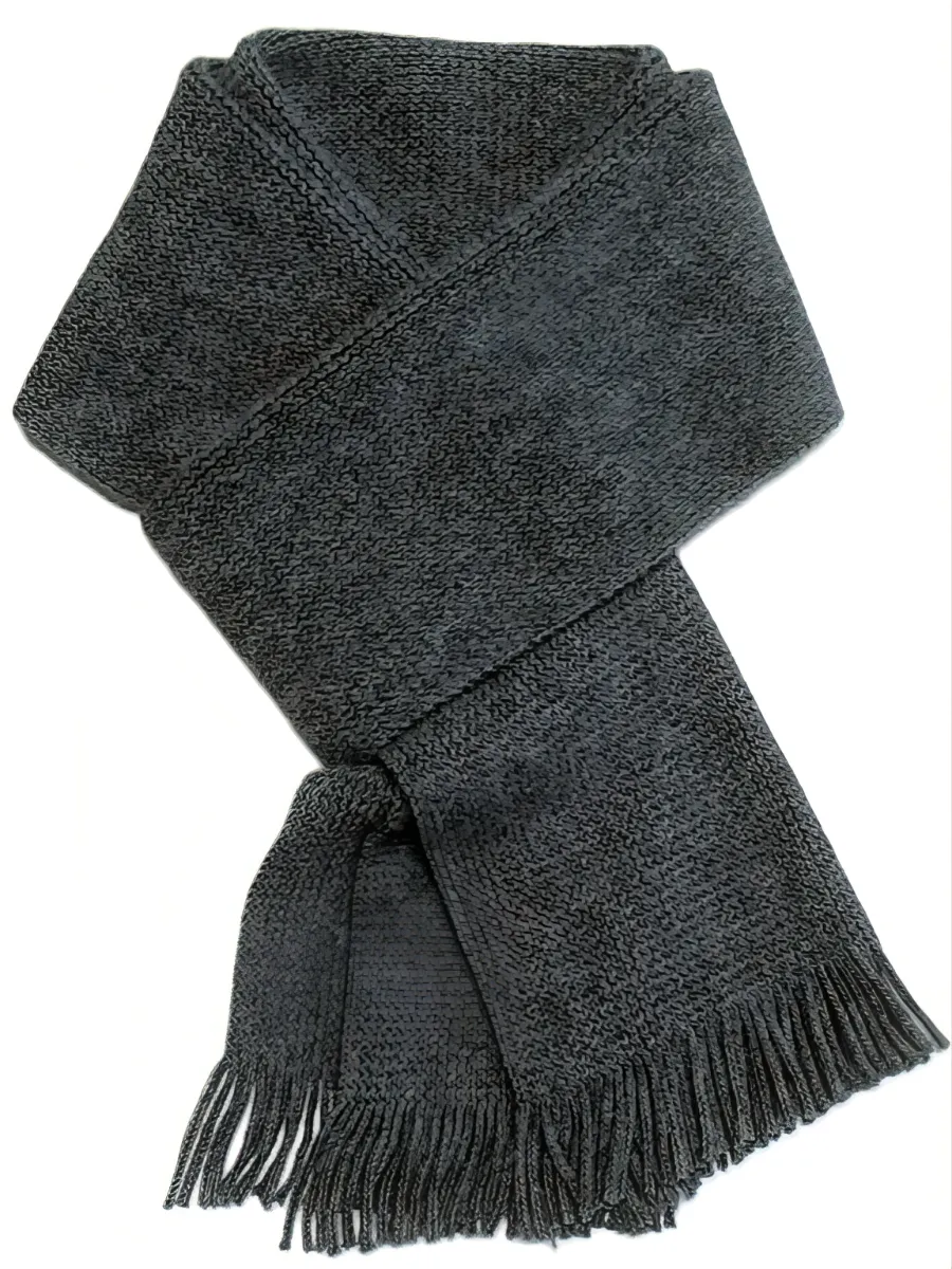 

Шарф мужской Infinity snood Зима темно-серый, 180x24 см, Зима