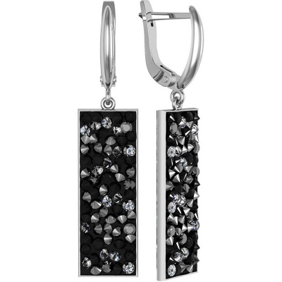 

Серьги из серебра с кристаллом ПРИВОЛЖСКИЙ ЮВЕЛИР 391134-KT87, 391134-KT87