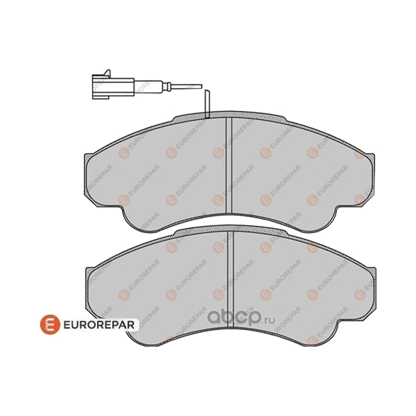 

Тормозные колодки EUROREPAR дисковые для Citroen Jumper 1994- 1623060180